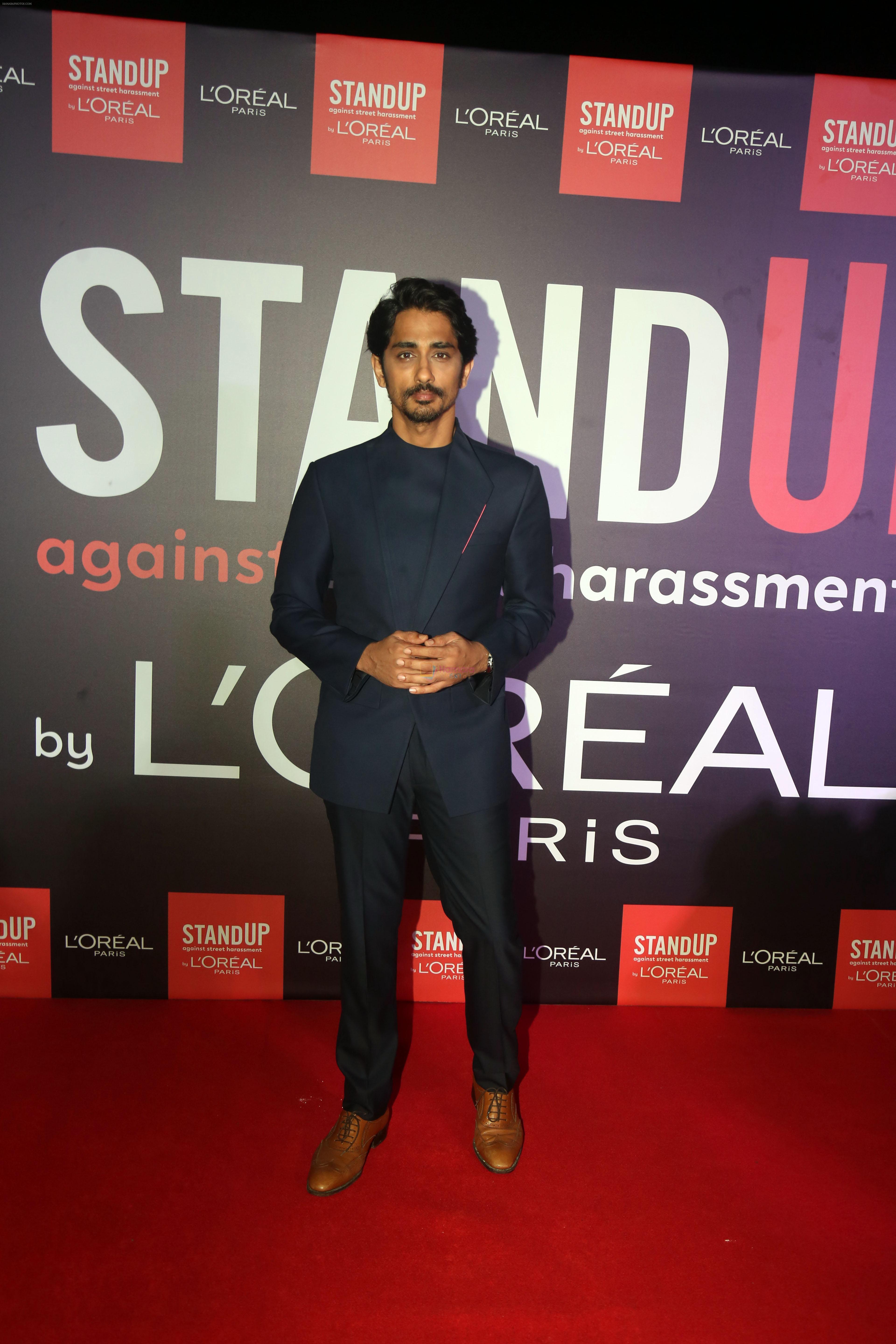 Siddharth Suryanarayan on the Red Carpet of The LOreal Paris Campaign